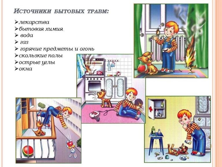 Безопасность в быту старшая группа проект